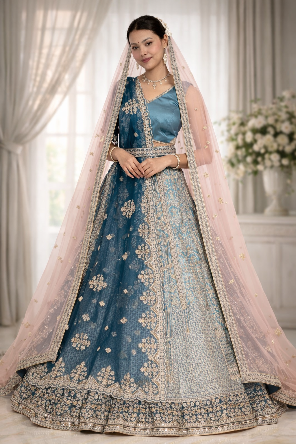 Noor-e-Firoza Bridal Lehenga Set